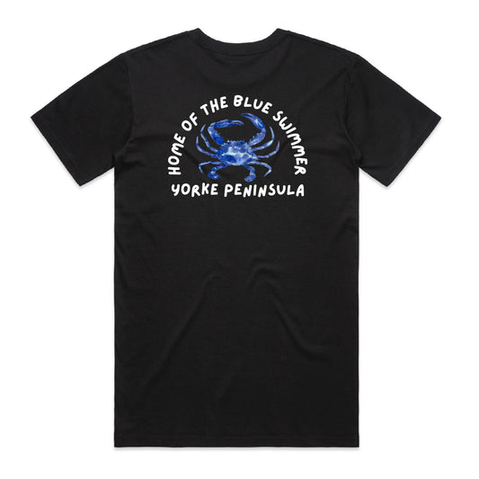 Home of Blue Swimmer Tee